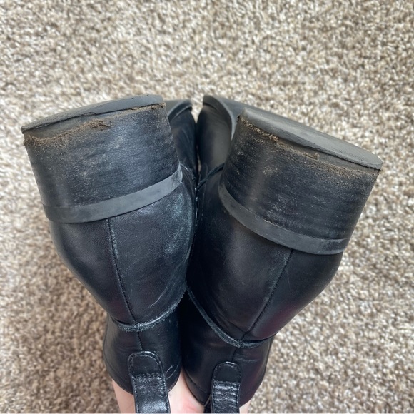 Steve Madden Dicey Black Ankle Boots - Picture 7 of 7